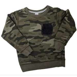 Carter's Boys Camouflage Sweatshirt Size 4/5